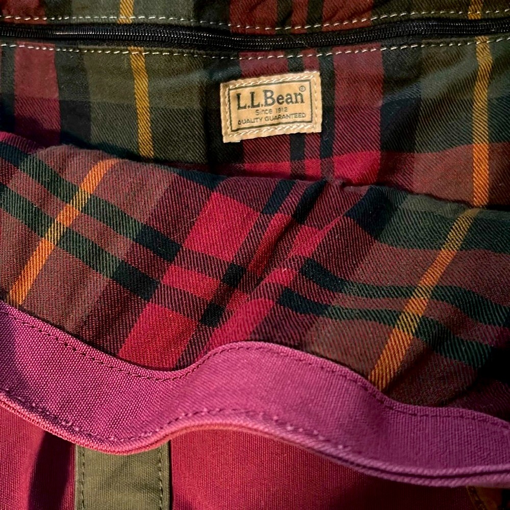 LL Bean Boat & Tote bag - Picture 3 of 4